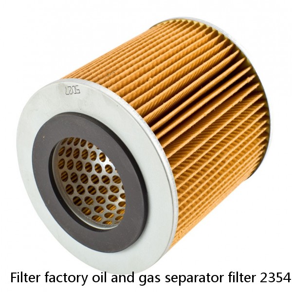 Filter factory oil and gas separator filter 23545841 for screw air compressor R90-160 parts