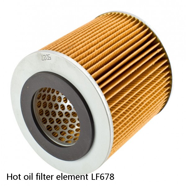 Hot oil filter element LF678