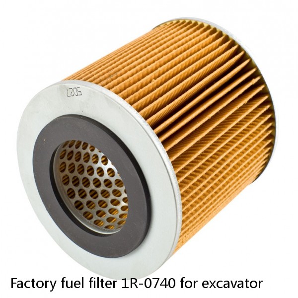 Factory fuel filter 1R-0740 for excavator