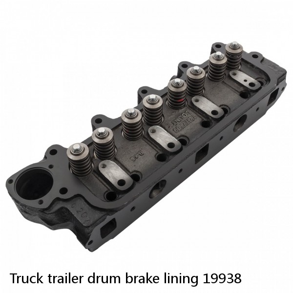 Truck trailer drum brake lining 19938