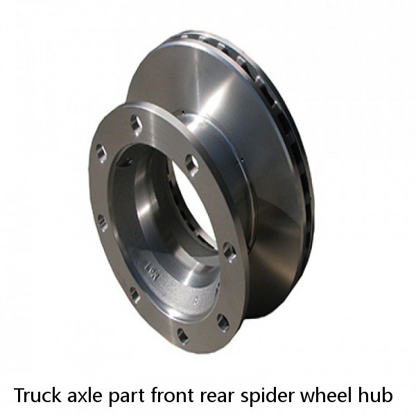 Truck axle part front rear spider wheel hub #1 small image