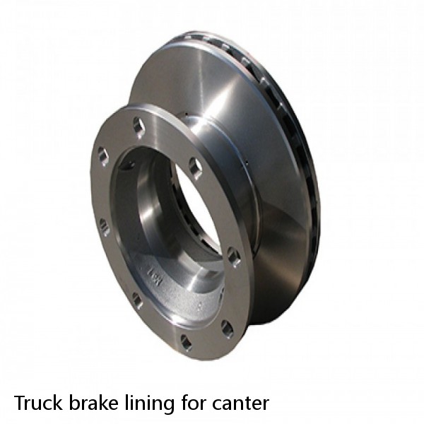 Truck brake lining for canter