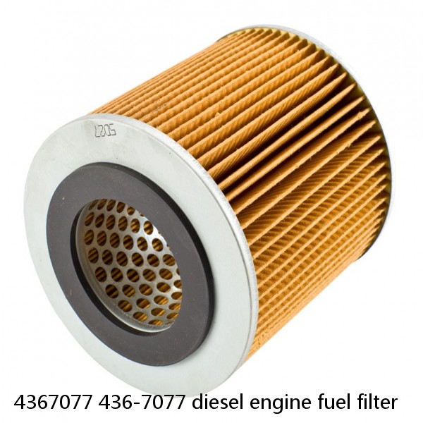 4367077 436-7077 diesel engine fuel filter #1 image