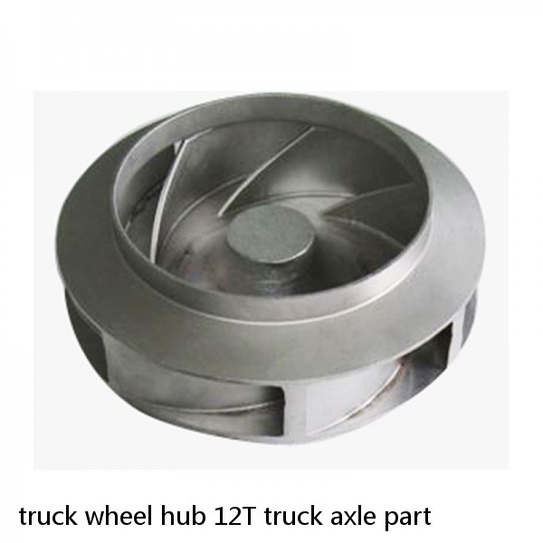 truck wheel hub 12T truck axle part #1 image